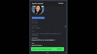 comment ajouter des assures a son compte souscripteur