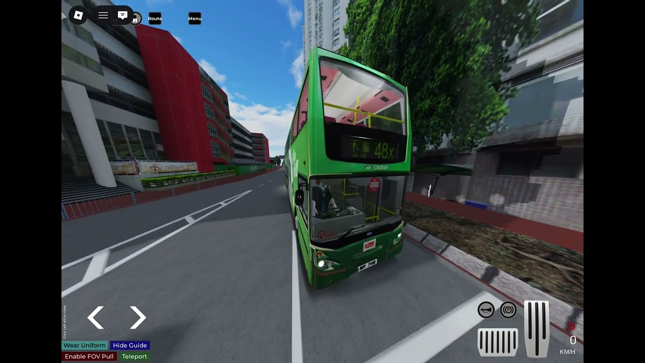 	【AVBE做灣景專線】 ROBLOX 城門 48X路線