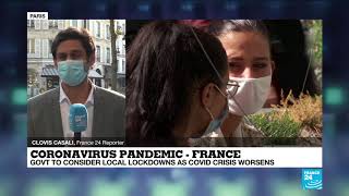 France to consider local lockdowns amid record Covid cases