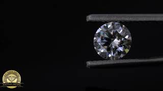 Product Video for: Moissanite 6mm 0.74 Carat (0.81 Ratti)
