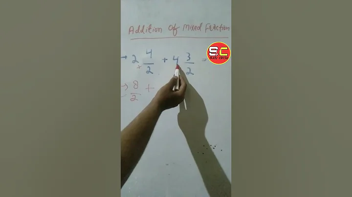 Adding Mixed Numbers|Adding Mixed Fractions|Math Shortcut Trick|#shorts|#youtubeshorts|#shortvideo|