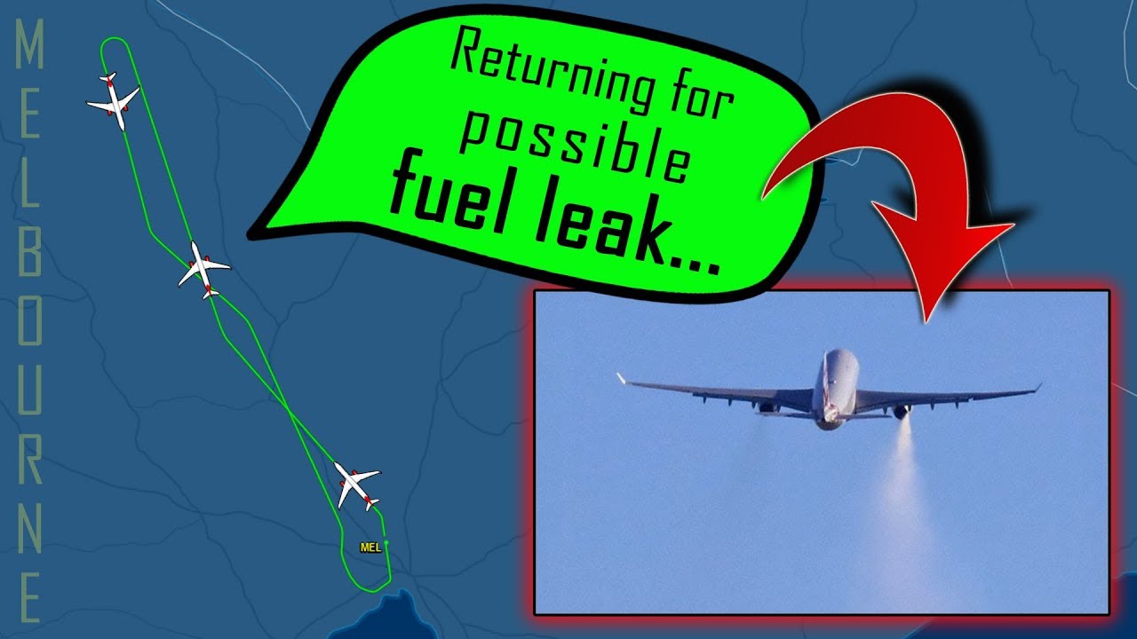 [REAL ATC] Virgin Australia A330 RETURNS WITH FUEL LEAK to Melbourne
