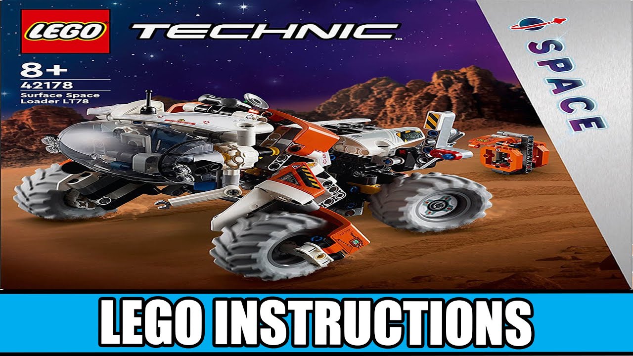 Technic - Space - 42178 - Surface Space Loader LT78 LEGO instructions