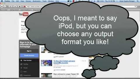 Download youtube to ipod for mac - youtube ipod converter (mac only)