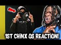 MY FIRST CHINX (OS) REACTION! Daily Duppy | GRM Daily (REACTION)