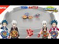 beyblade burst sparking 【Cho-Z(Valt & Shu) VS Sparking(Shu & Valt)】 베이블레이드 【초제트(강산&슈) VS 슈퍼킹 (슈&강산)】