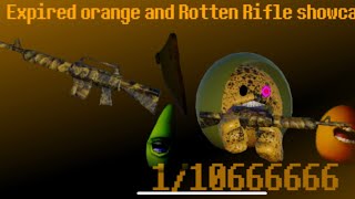Rotten Orange/Expired Orange Beaten + Rotten Rifle Item Showcase [Destructer.rng]