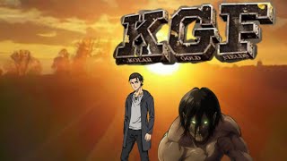 Eren Yeager X agilam nee kgf Tamil anime AMV #avineshkp #anime #animeamv #attackontitan