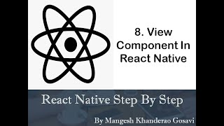 8. View Component In React Native