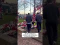 A heartfelt moment as PSG players and staff visited Diogo Jota's memorial ❤️🤍 #DiogoJota #PSG