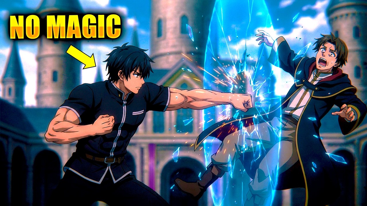 Magicless Wonder Magicless Gymbro Enters a Magic Academy and Beats Every Mage with Pure ...