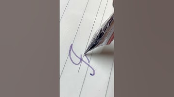 Irene - name handwriting with fountain pen #calligraphy #fountainpen #satisfying #handwriting