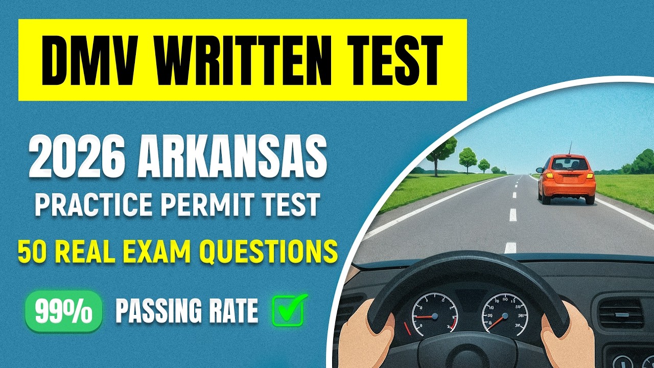 2026 Arkansas DMV Permit Practice Test: Real Questions & Answers to ...