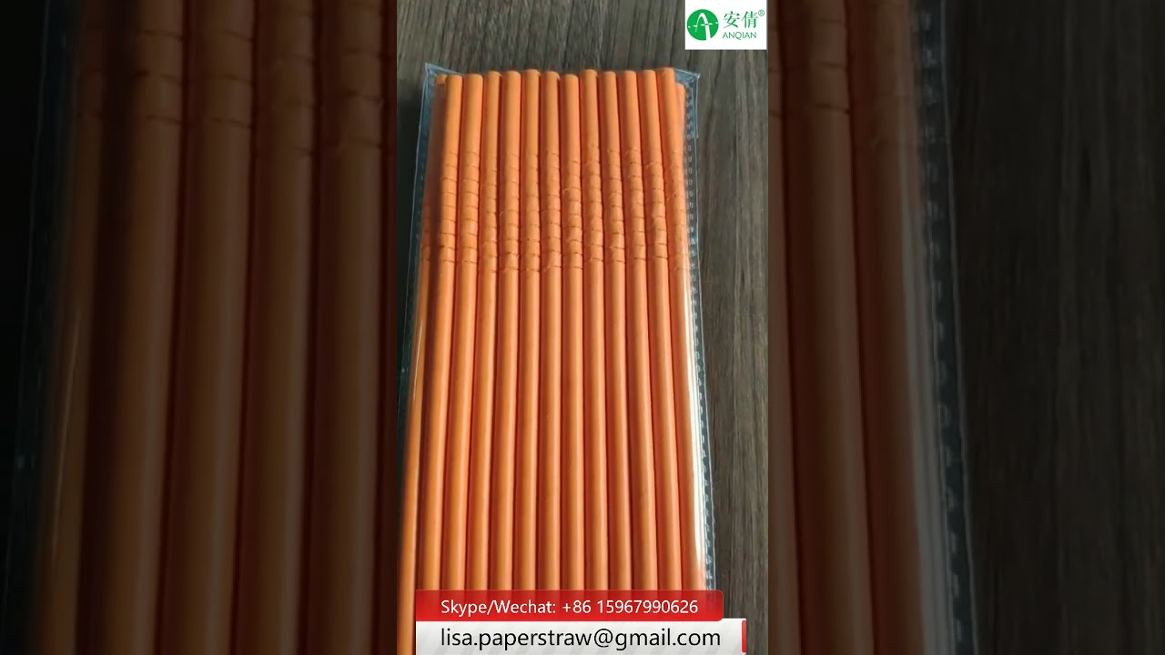 flexible paper straws Anti-fizz Best for Fizzy drinks