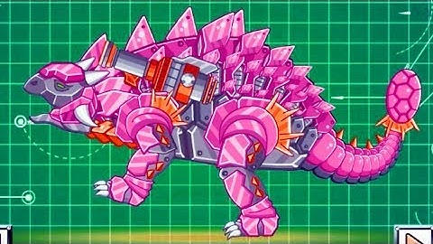Dino Robot Corps - Robot Ankylosaurus - Android Full Game Play