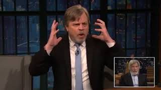 Harrison Ford reacts to Mark Hamill's impression of him