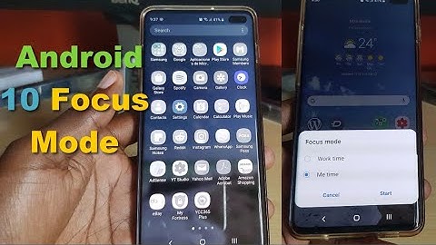 Focus Mode Android 10 New Feature