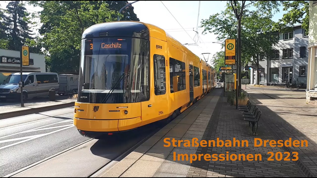 Straßenbahn Dresden - Impressionen 2023