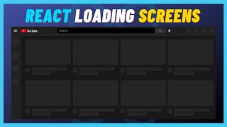React Loading Screens - Skeleton, Circle, Custom ve Library Loading Screens