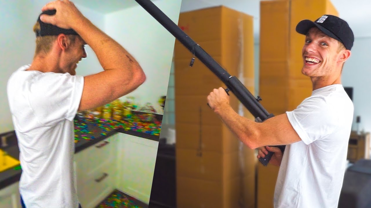 NIEUW CONFETTI KANON GING PER ONGELUK AF!! #1824