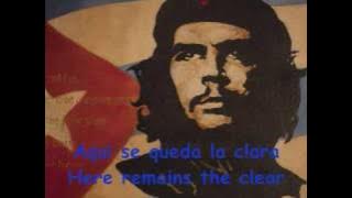 Hasta siempre Che Guevara Song   subtitles (English Spanish)
