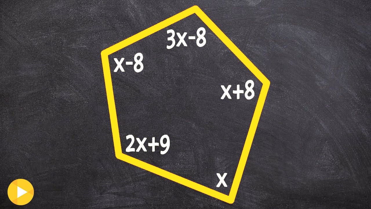 Find The Measure Of X Given Interior Angles Of A Pentagon