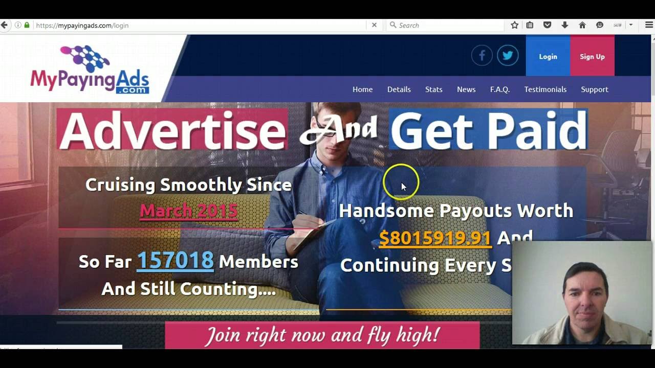 MyPayingAds   how to surf your ads in MPA