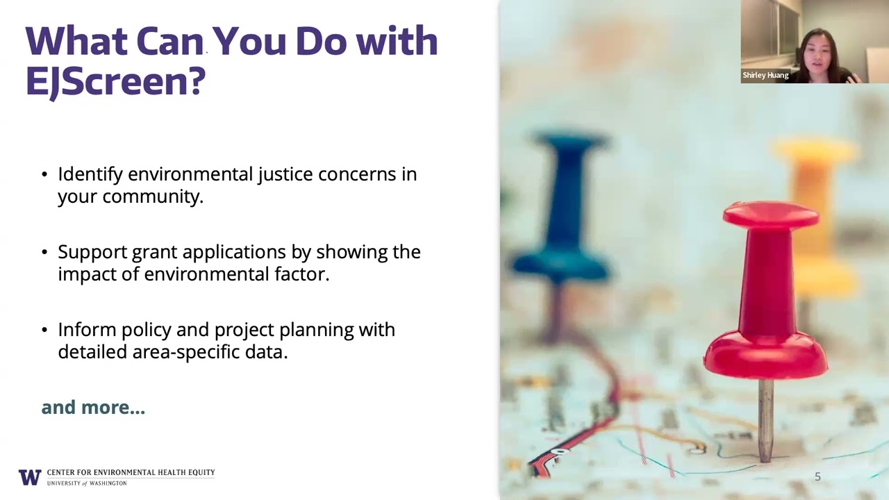 Community Mapping Using EPA's EJScreen