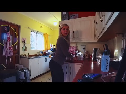 Husband Catches Wife Farting in Kitchen