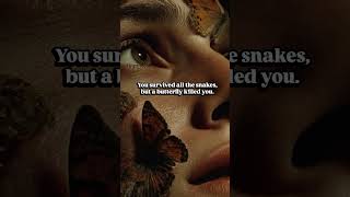 🦋 Not every butterfly is a symbol of freedom..