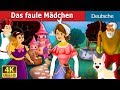 Das faule Mädchen | Gute Nacht Geschichte | Deutsche Märchen