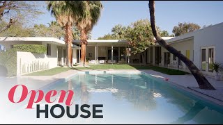 Touring One of the Largest MidCentury Homes in Palm Springs | Open House TV