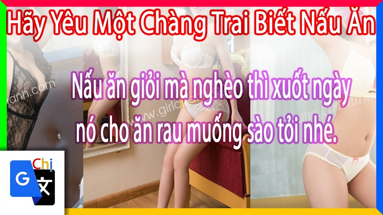Top Comment - Hãy yêu một chàng trai biết nấu ăn - Chị Google Dịch P29 - YouTube