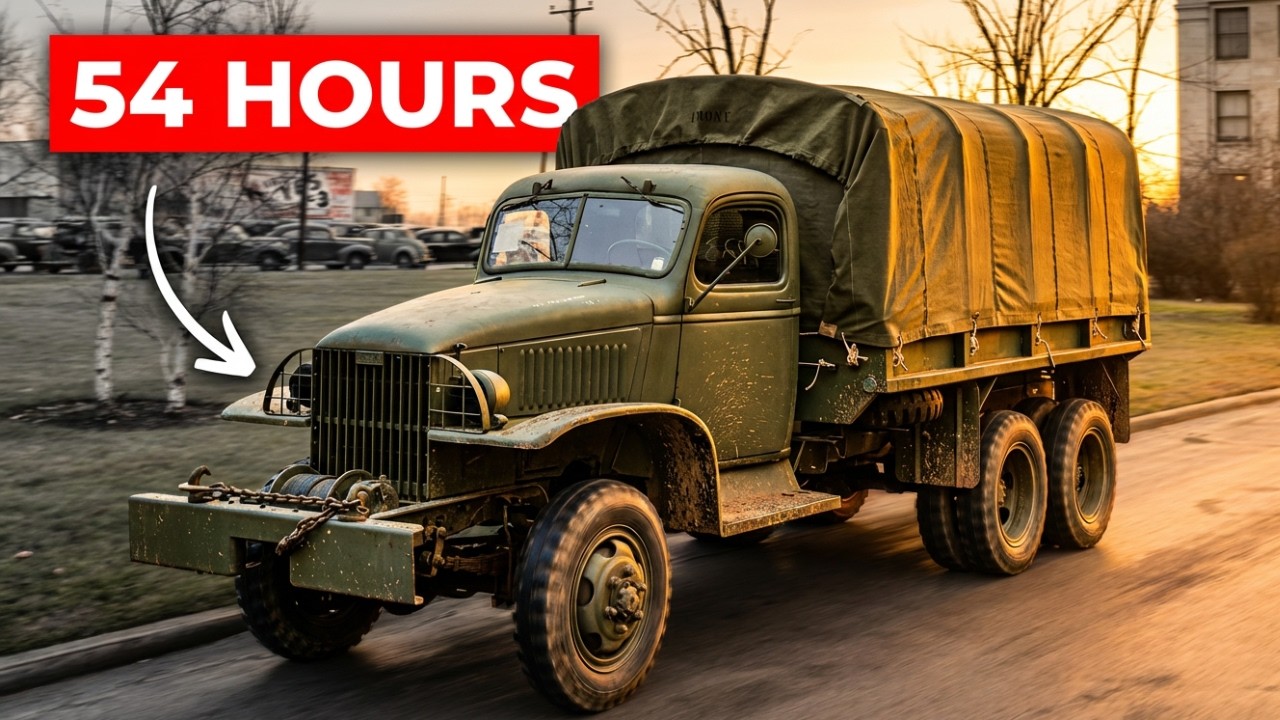 The GMC Truck That Crossed France in 54 Hours With No Headlights
