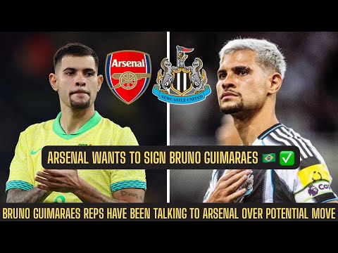 Newcastle United IS EXPECTING ARSENAL APPROACH FOR Bruno Guimaraes - TALKS HAVE BEEN HELD !!!!!!