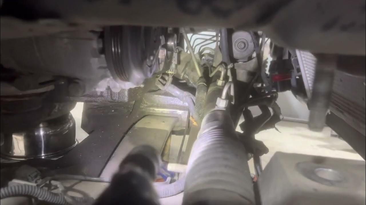 2006 C6 Corvette Harmonic Balancer Removal Without rack and pinion