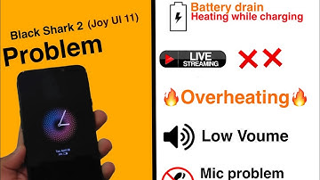 Problems and Issues in "JoyUI 11" | Black Shark 2 (Don’t update}❌😨