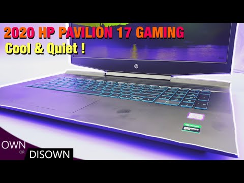 2020 HP Pavilion 17t Gaming Review - A Solid Gaming Choice