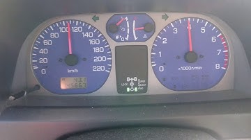 Mitsubishi Pajero Pinin 2.0GDi acceleration
