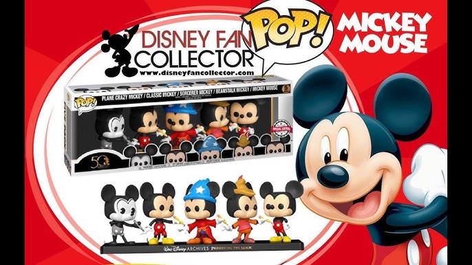 Funko Pop! Disney: Minnie Mouse - 5 Paquete Minnie Pack - Walt Disney  Archives - Mickey Mouse - Figura de Vinilo Coleccionable - Idea de Regalo