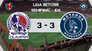 🔴EN VIVO | CD Olimpia vs FC Motagua - Liga Betcris Honduras Semifinal Ida