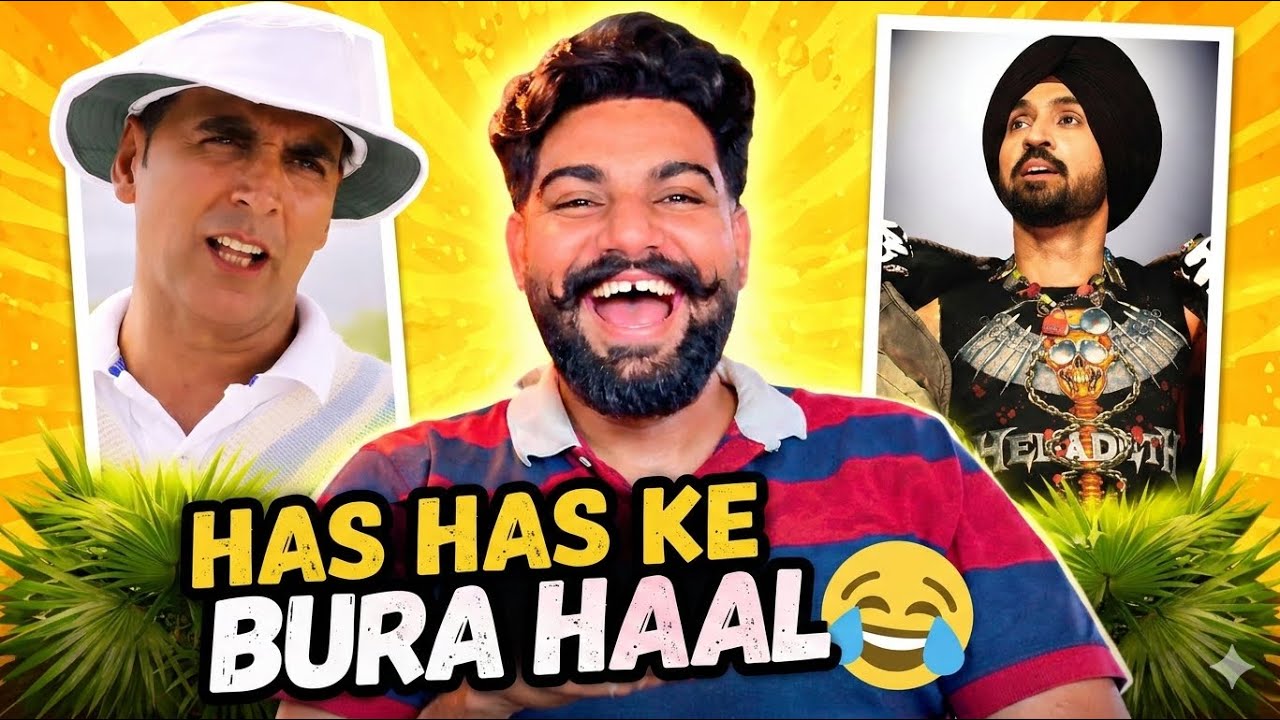 Punjabi Funny Reels Reaction 😂 | Has Has Ke Bura Haal