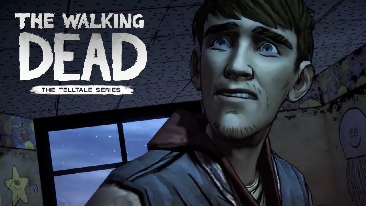 i HATE this ugly LOSER from the walking dead game 