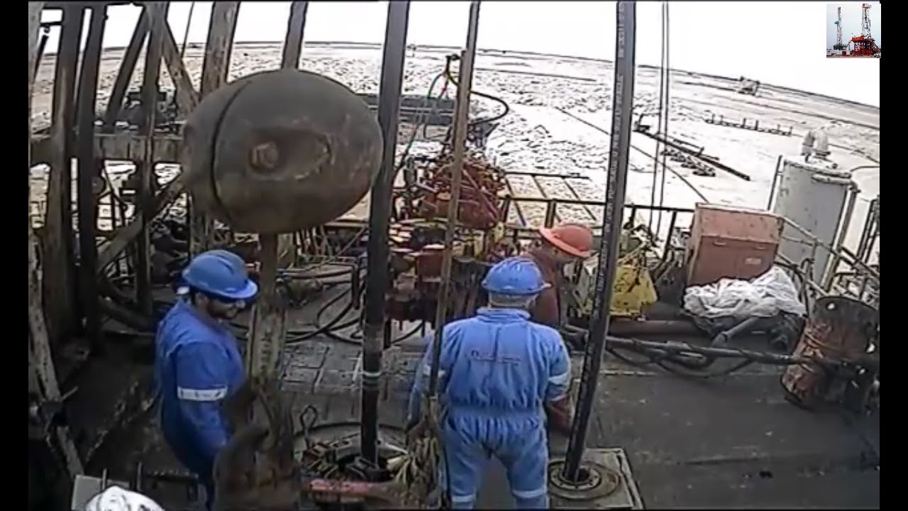 working on oil rig - YouTube