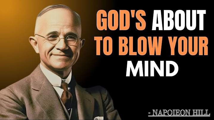 YOUR NEXT CHAPTER WILL BLOW YOUR MIND | NAPOLEON HILL POWERFUL SPEECH