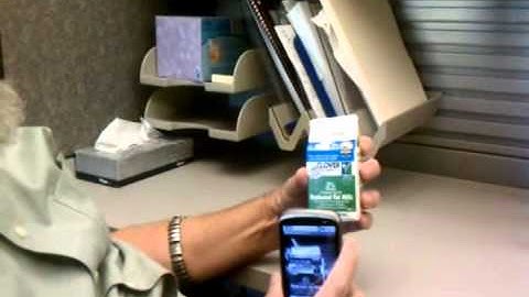 ShopMobile: Eyes-Free Barcode Scanning on Google Nexus One - Trial 1