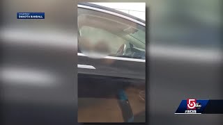 Driver caught sleeping behind the wheel on Pike