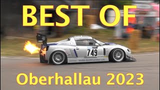 BEST OF Bergrennen Oberhallau 2023 ☆ Amazing Sounds Crash Action ☆ Lancia Porsche BMW Kadett