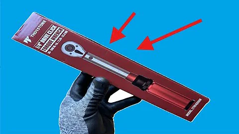 Thorstone 1/4-inch drive click torque wrench 20-200 in.lb. Unboxing and testing / CTR14200M /ASMR