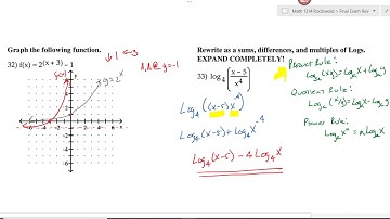 Math 1314 Final Exam Review Part 2